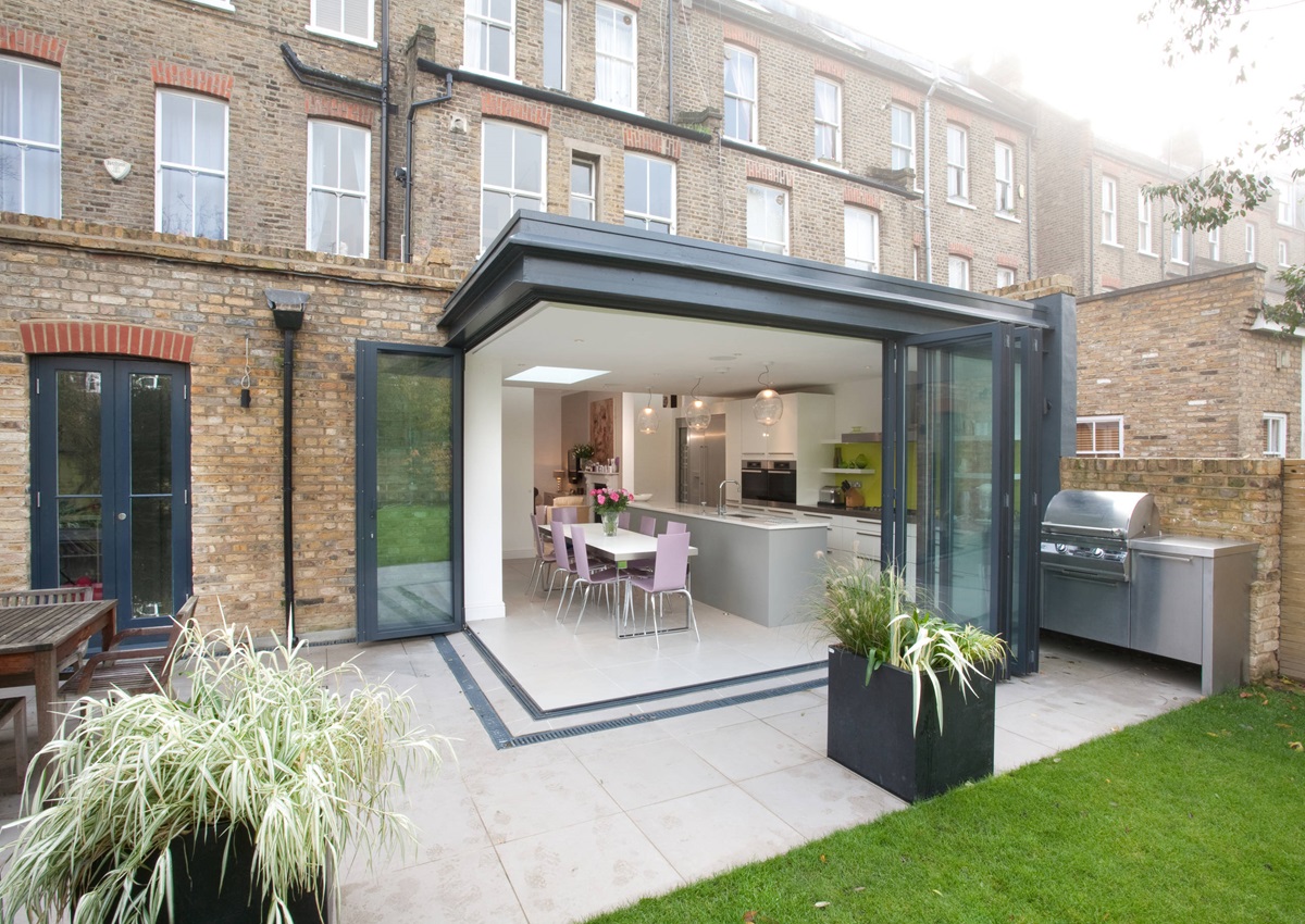 Small New kitchen Extension Construction London